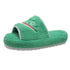 Peep Toe House Slippers For Women Winter Furry Shoes - ROUTINE FASHION